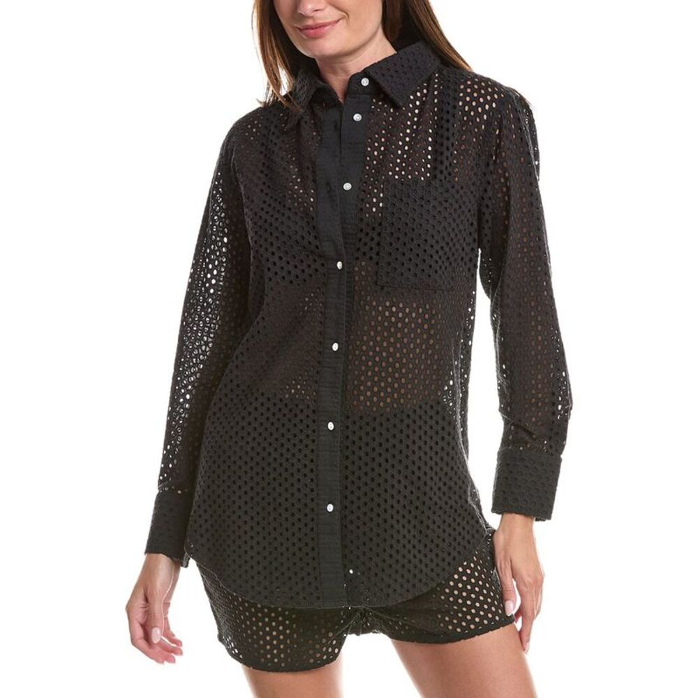 Solid & Striped Womens  The Bronte Button Down Top